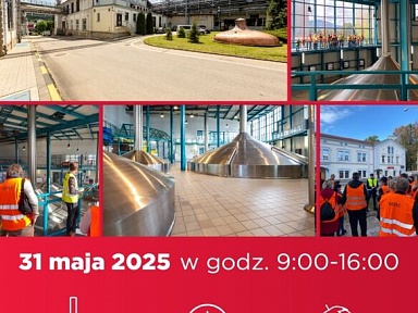 Dzień otwarty w żywieckim Arcyksiążecym Browarze maj 2025 darmowe zwiedzanie browaru żywiec