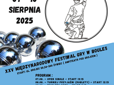 25. Międzynarodowy Festiwal Gry w Boules