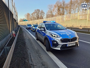 Wypadek motocyklowy w Czechowicach-Dziedzicach