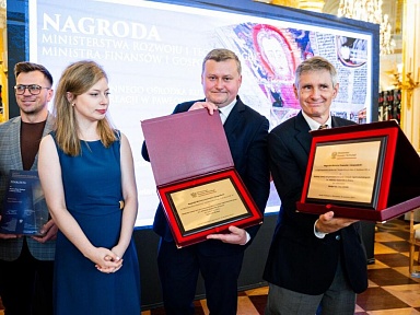 Sala gimnastyczna żywieckiego Kopernika z nagrodą