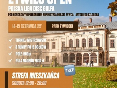 Żywiec Open 2025 - profesjonalny turniej Disc Golfa czerwiec 2025