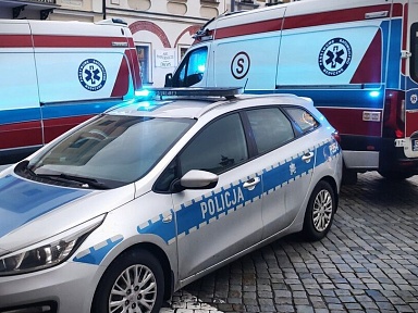 Agresywny wobec ratownika medycznego