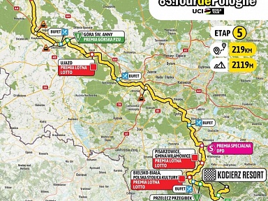 Tour de Pologne - utrudnienia w ruchu