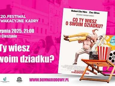 Wakacyjne kino plenerowe w Cieszynie