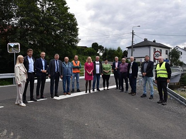 Koniec rozbudowy drogi w Kamesznicy