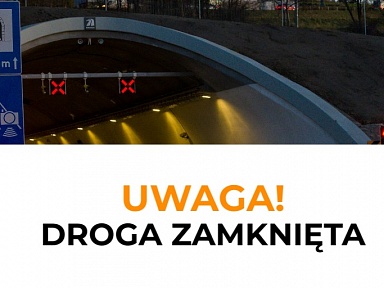 tunel na lalikach zamknięty