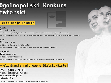 70. ogolnopolski konkurs recytatorski eliminacje